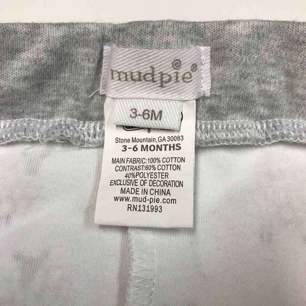 Mudpie baby pants and no brand baby blanket - Picture 5 of 5